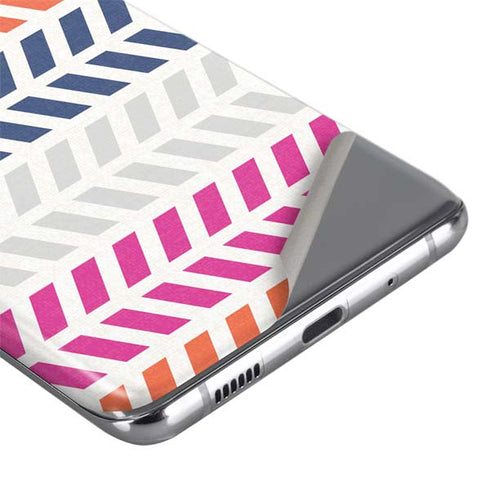 Striped Chevron Galaxy S20 Skin