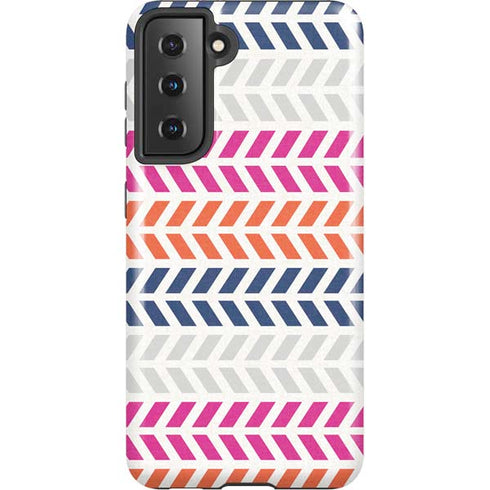 Striped Chevron Galaxy S21 5G Pro Case