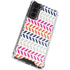 Striped Chevron Galaxy S21 FE Clear Case