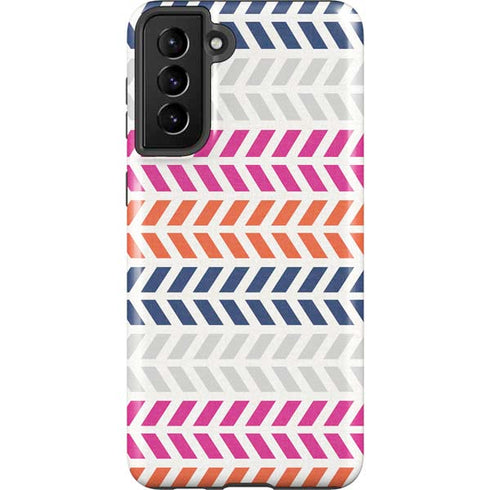 Striped Chevron Galaxy S21 Plus 5G Pro Case