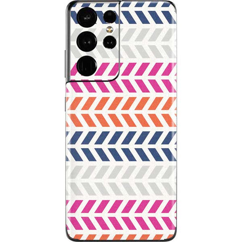 Striped Chevron Galaxy S21 Ultra 5G Skin