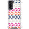 Striped Chevron Galaxy S22 Clear Case