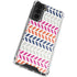 Striped Chevron Galaxy S22 Plus Clear Case