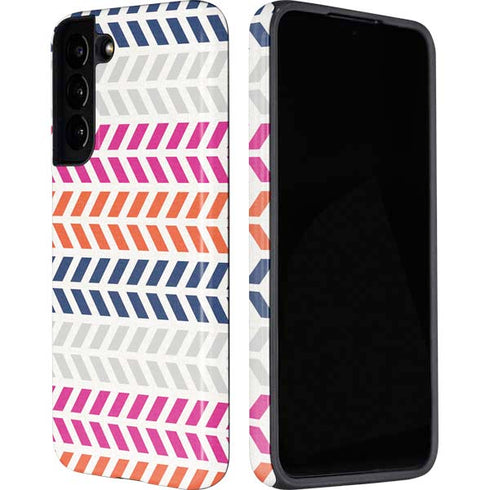 Striped Chevron Galaxy S22 Plus Pro Case