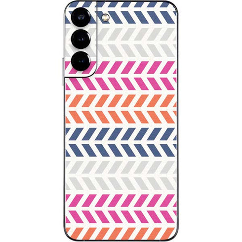 Striped Chevron Galaxy S22 Plus Skin