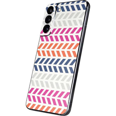 Striped Chevron Galaxy S22 Plus Skin