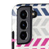 Striped Chevron Galaxy S22 Pro Case