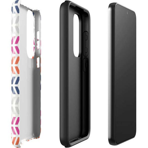 Striped Chevron Galaxy S23 Plus Pro Case