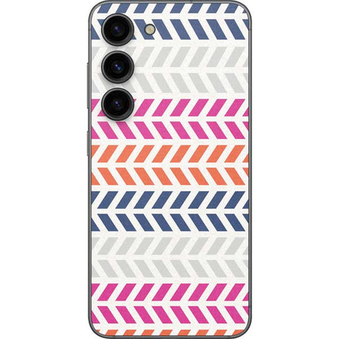 Striped Chevron Galaxy S23 Skin