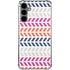 Striped Chevron Galaxy S24 Plus Clear Case
