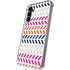 Striped Chevron Galaxy S24 Plus Clear Case