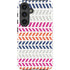 Striped Chevron Galaxy S24 Plus Impact Case