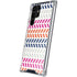 Striped Chevron Galaxy S24 Ultra Clear Case