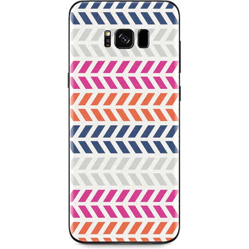 Striped Chevron Galaxy S8 Plus Skin