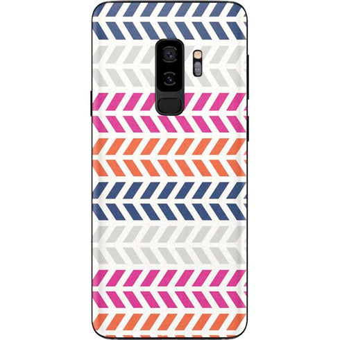 Striped Chevron Galaxy S9 Plus Skin