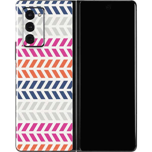Striped Chevron Galaxy Z Fold2 5G Skin