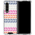 Striped Chevron Galaxy Z Fold4 5G Clear Case