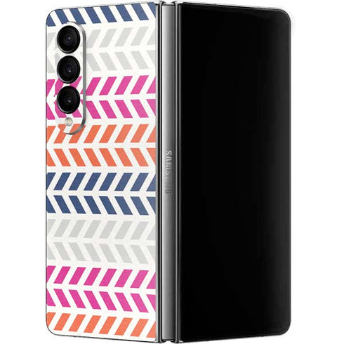 Striped Chevron Galaxy Z Fold4 5G Skin