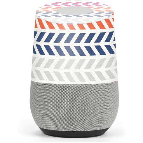 Striped Chevron Google Home Skin
