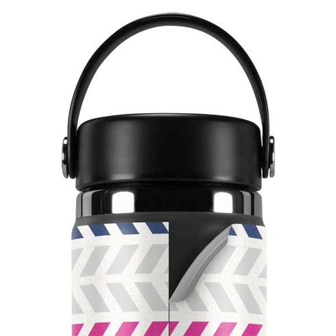 Striped Chevron Hydro Flask 20oz Wide Mouth Skin