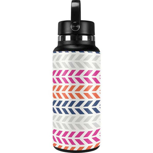 Striped Chevron Hydro Flask 32oz Wide Mouth Skin