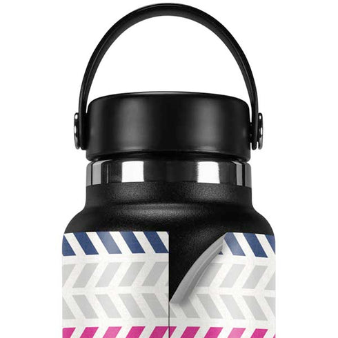 Striped Chevron Hydro Flask 32oz Wide Mouth Skin