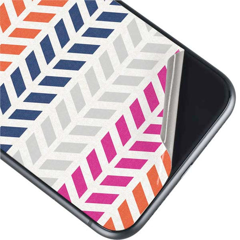 Striped Chevron iPhone 11 Skin