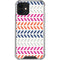 Striped Chevron iPhone 12 Clear Case