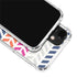 Striped Chevron iPhone 12 Clear Case