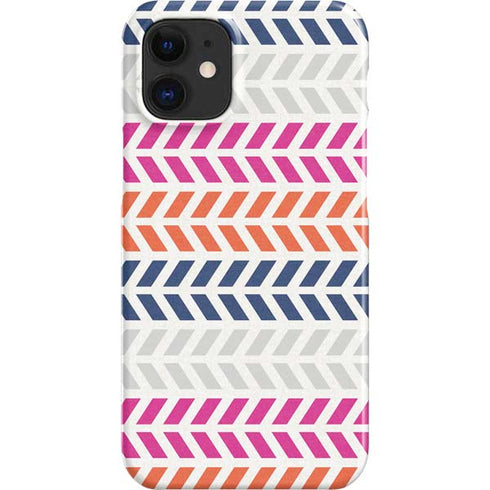 Striped Chevron iPhone 12 Mini Lite Case