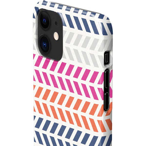 Striped Chevron iPhone 12 Mini Lite Case