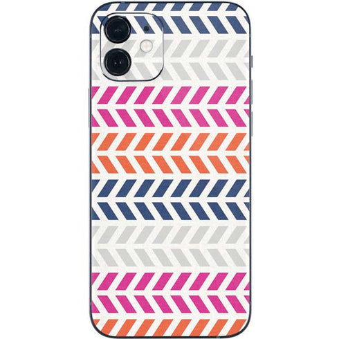 Striped Chevron iPhone 12 Mini Skin
