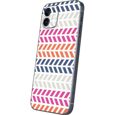 Striped Chevron iPhone 12 Mini Skin