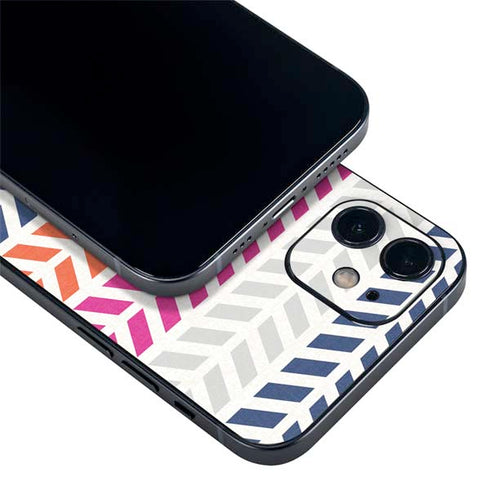 Striped Chevron iPhone 12 Mini Skin