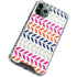 Striped Chevron iPhone 12 Pro Clear Case