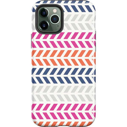 Striped Chevron iPhone 12 Pro Max Impact Case