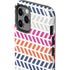 Striped Chevron iPhone 12 Pro Max Impact Case