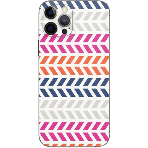 Striped Chevron iPhone 12 Pro Skin