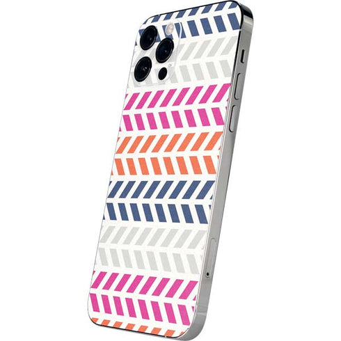 Striped Chevron iPhone 12 Pro Skin