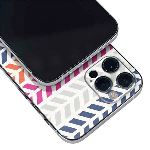 Striped Chevron iPhone 12 Pro Skin