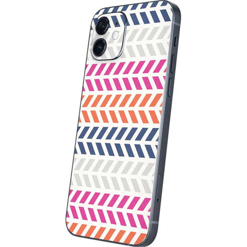 Striped Chevron iPhone 12 Skin