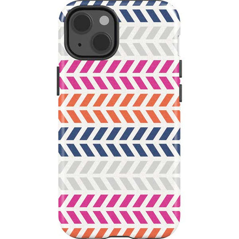 Striped Chevron iPhone 13 Impact Case