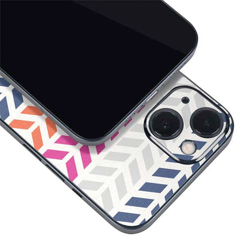 Striped Chevron iPhone 13 Mini Skin