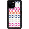 Striped Chevron iPhone 13 Mini Waterproof Case