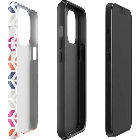 Striped Chevron iPhone 13 Pro Impact Case
