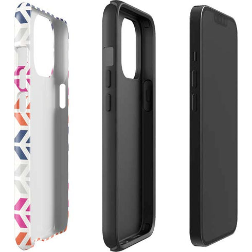 Striped Chevron iPhone 13 Pro Max Impact Case
