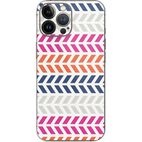 Striped Chevron iPhone 13 Pro Max Skin