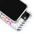 Striped Chevron iPhone 14 Clear Case