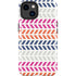 Striped Chevron iPhone 14 Plus Impact Case