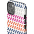Striped Chevron iPhone 15 Plus Impact Case